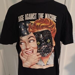 Rage Against the Machine 2022-23 Tour Black Graphic Tee